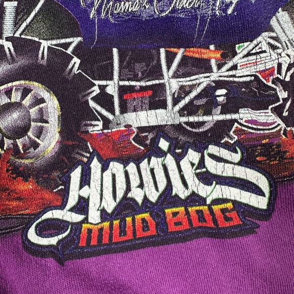 MV Sport Howies Mud Bog Monster Truck Graphic Pullover Hoodie Casual Sweater XL - Picture 16 of 16